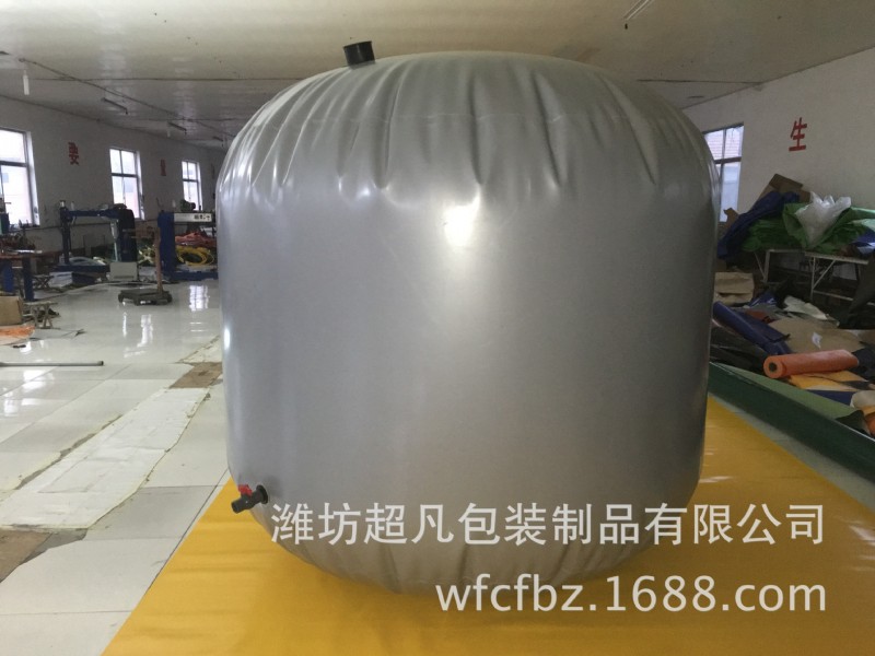 廠傢直銷 4.7立方米圓柱形儲水囊 PVC儲水袋 便攜式液帶 可定做工廠,批發,進口,代購