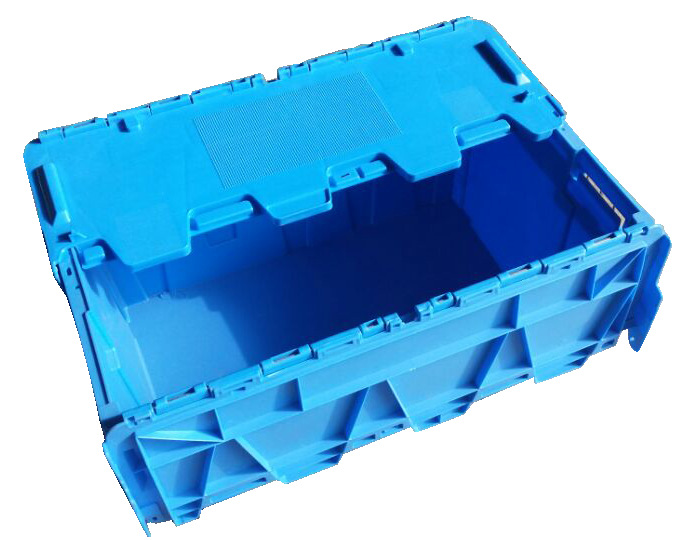 斜插塑料周轉箱可堆式周轉箱物流配送箱物流專用全新料JTC101批發・進口・工廠・代買・代購