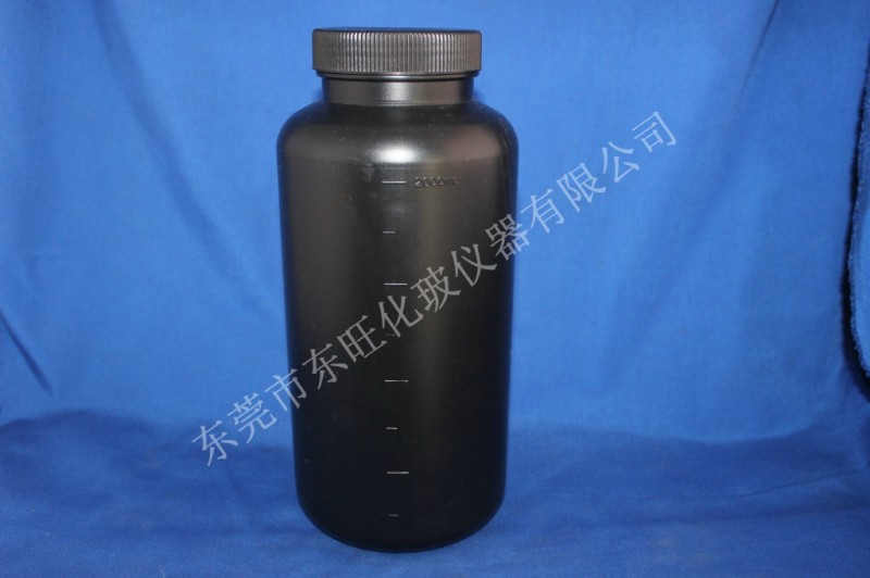 供應白色/黑色塑料瓶2000ML  廣口瓶  白色/黑色大口瓶批發・進口・工廠・代買・代購