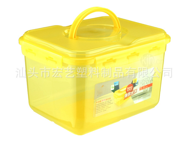 多功能鎖扣密封箱（三件套） 收納箱 手提密封儲物箱 多用儲物箱工廠,批發,進口,代購