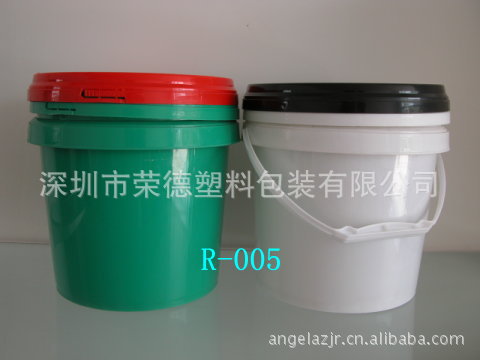 4L白色化工桶 4L塑料桶 4KG包裝桶(圖)批發・進口・工廠・代買・代購