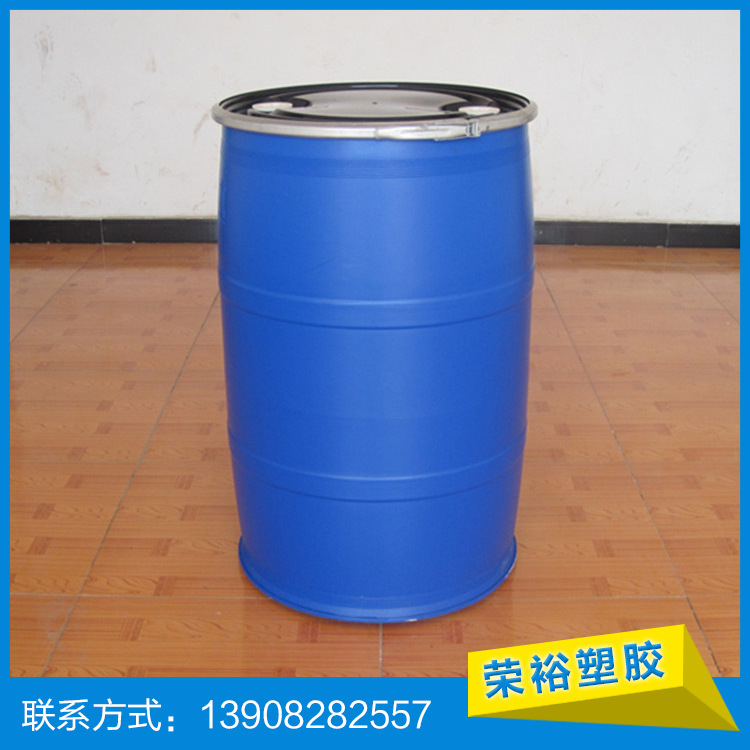薦 220升開口塑料桶  圓形PE全新化工桶塗料桶 大口徑包裝桶批發工廠,批發,進口,代購
