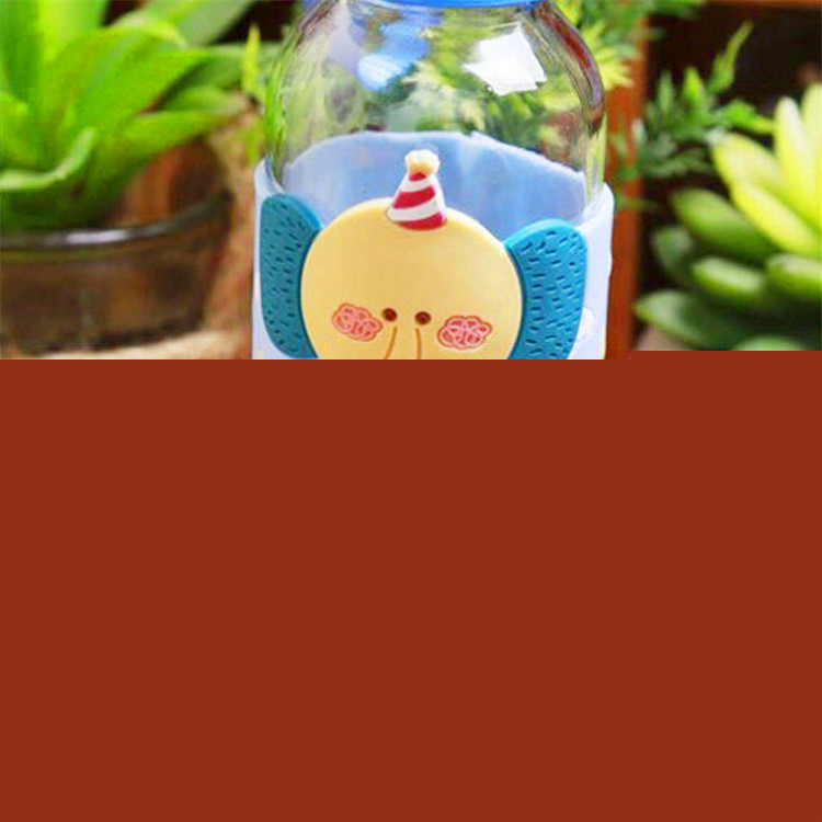 廠傢供應淘寶熱賣pvc軟膠卡通防燙兒童杯皮陶瓷杯皮防滑時尚杯套批發・進口・工廠・代買・代購