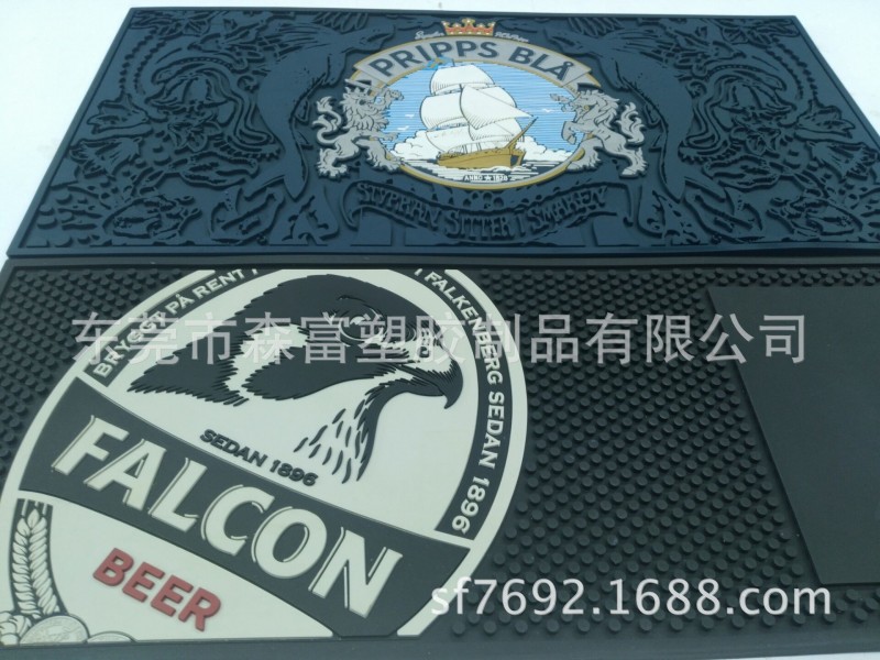 東莞矽膠工廠直銷環保酒吧墊橡膠吧臺墊pvc防滑墊工廠,批發,進口,代購