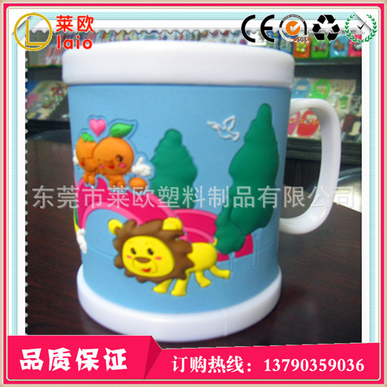 萊歐正品2016限量紅色聖誕滴膠馬克杯 創意pvc滴膠杯套 創意禮品批發・進口・工廠・代買・代購