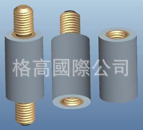 銅螺紋圓體支撐柱GRSP系列(M2/M3螺紋),銅柱,間隔柱,隔離柱工廠,批發,進口,代購