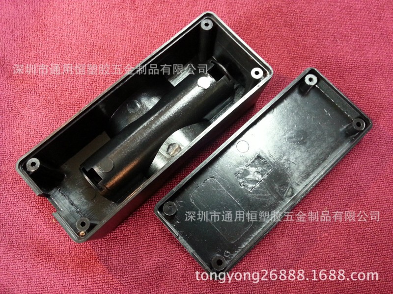 單充/雙充18650鋰電池充電器外殼 帶顯示燈孔充電器外殼 配五金片工廠,批發,進口,代購