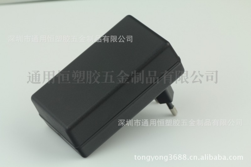 廠傢帶線充電器 歐規適配器外殼 207帶LED燈塑膠充電器外殼工廠,批發,進口,代購