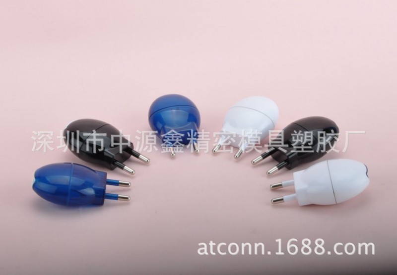 深圳廠傢直供新款PC高光充電器/外殼/旅行充電器/歐規USB工廠,批發,進口,代購