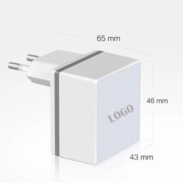 新款高檔單USB方型充電器/2.4A歐規旅充外殼工廠,批發,進口,代購