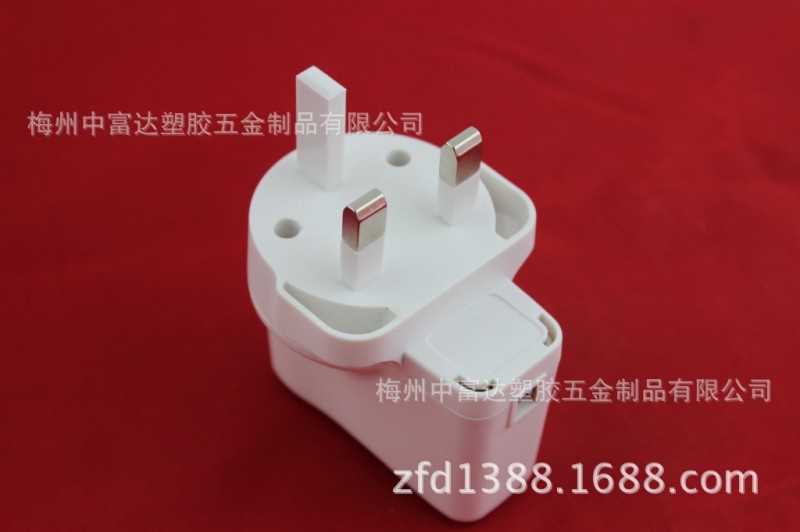 浙江中富達生產廠傢直銷T288白色英規外殼塑膠外殼工廠,批發,進口,代購