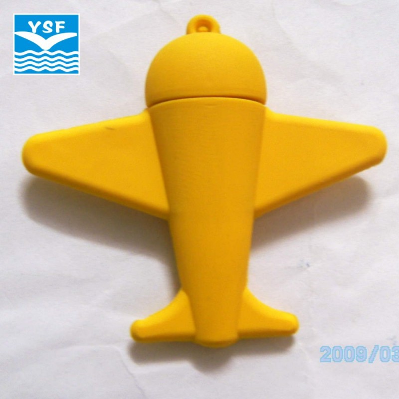 環保PVC 隨身碟外殼(圖)  可加印logo  小飛機隨身碟外 永盛發塑膠製品批發・進口・工廠・代買・代購