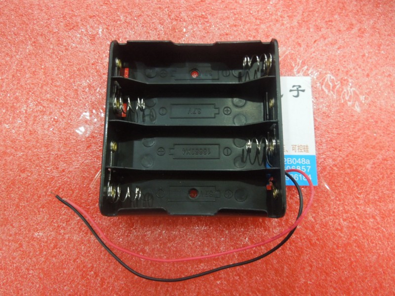 廠傢直銷 18650電池盒4節 四節鋰電池盒 18650充電電池盒 串聯批發・進口・工廠・代買・代購