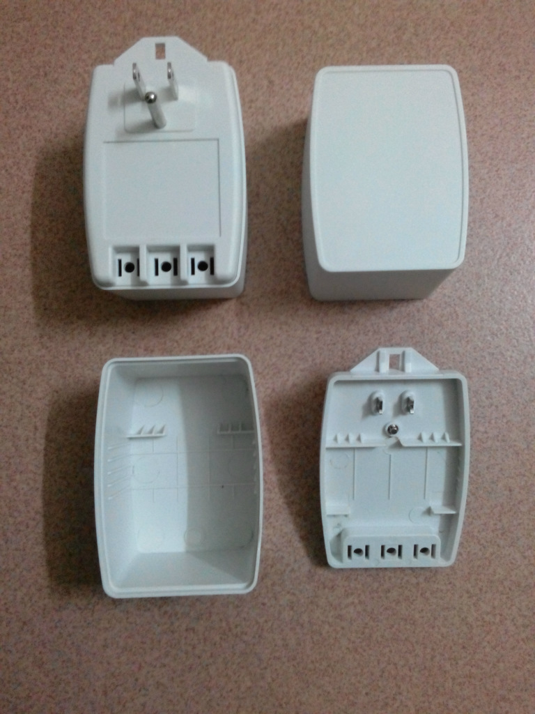 EI 57 型 UL 3 PIN （2扁1圓）插墻掛耳式外殼工廠,批發,進口,代購