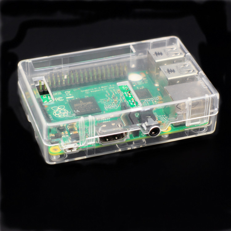 廠傢直銷樹莓派B+ Raspberry Pi 3B /2B+通用註塑外殼工廠,批發,進口,代購