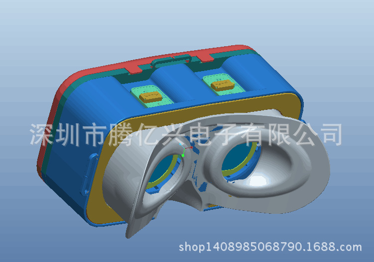 VR矽膠眼罩 VR暴風4代 3D眼睛  3D魔鏡矽膠眼罩批發・進口・工廠・代買・代購