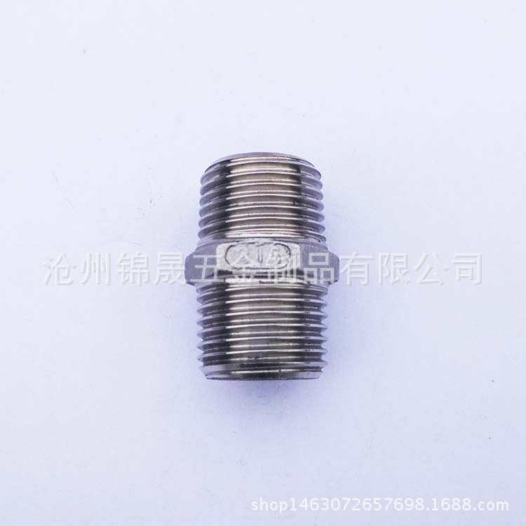 不銹鋼六角外牙接頭304、316 Hex.Nipple工廠,批發,進口,代購