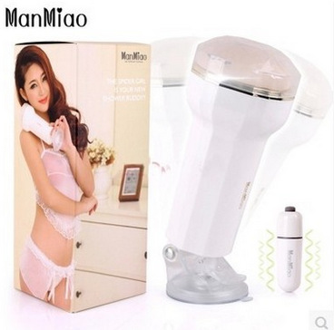 MANMIAO曼妙白蜘蛛精X3男用免提式飛機杯電動吸附自慰杯[可代發]批發・進口・工廠・代買・代購