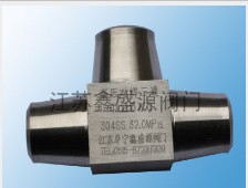 不銹鋼高壓管件 高壓對焊三通  -江蘇鑫盛源閥門 不銹鋼焊接高壓工廠,批發,進口,代購