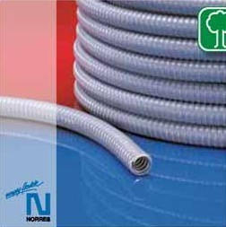 德國NORRES諾銳MeC PVC 102包塑高柔性金屬保護管工廠,批發,進口,代購
