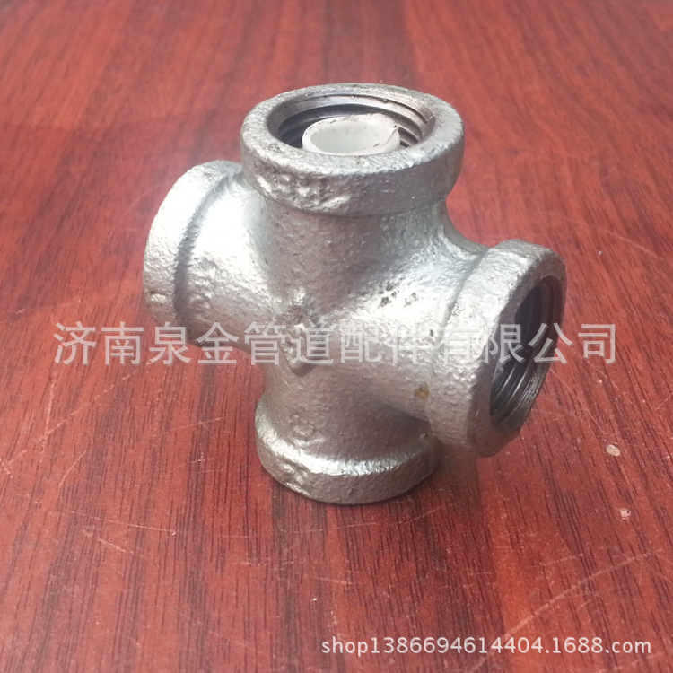 現貨批發邁克襯塑四通瑪鋼管件 優質耐磨四通襯塑瑪鋼管件工廠,批發,進口,代購