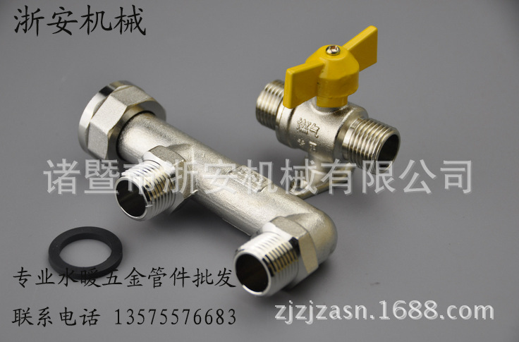 誠招代理商 燃氣波紋管配件 全銅F型三通 DN15F型三通廠傢直銷批發・進口・工廠・代買・代購
