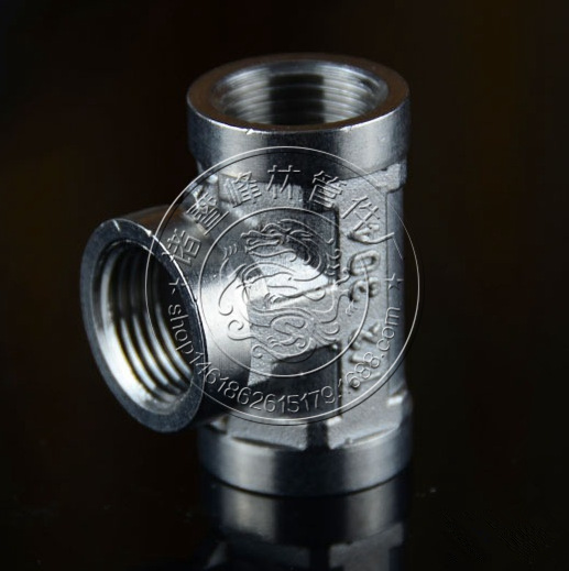 [廠傢直銷]4分不銹鋼內絲三通/方形精品/DN15 不銹鋼三通批發・進口・工廠・代買・代購