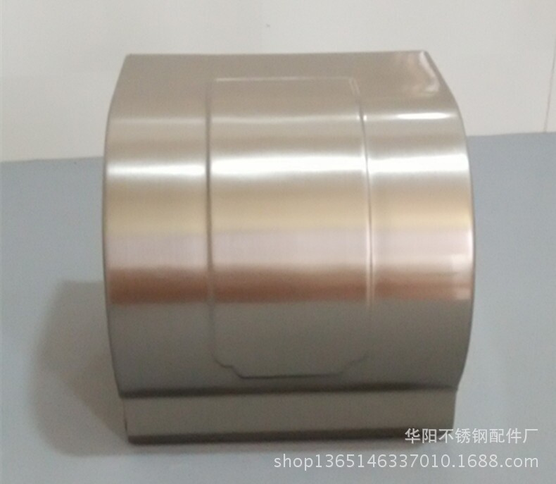 廠傢直銷批發彩鋼不銹鋼卷紙盒 防水加大加厚酒店賓館衛生間紙盒工廠,批發,進口,代購