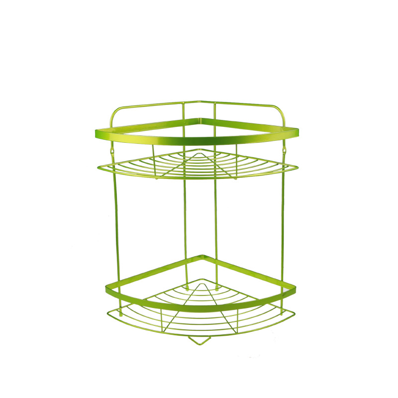 振興CHM8779炫彩兩層三角架浴室置物架 衛生間收納架 浴室置物架批發・進口・工廠・代買・代購