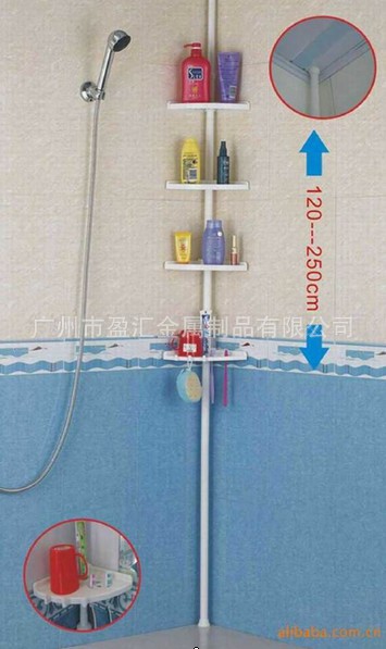 廠傢供應多功能浴室角架、置物架HL105工廠,批發,進口,代購