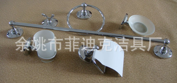 廠傢直銷衛浴五金掛件組合套裝/3900鋅合金大圓底座4.5.6件套工廠,批發,進口,代購