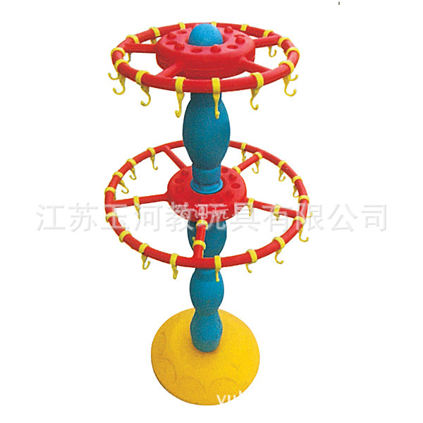 新款塑料圓形旋轉毛巾架/兒童托班毛巾架工廠,批發,進口,代購