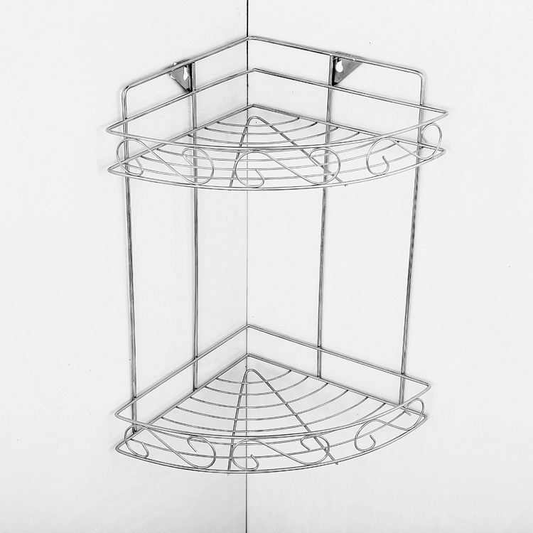 廠傢直銷  不銹鋼衛浴置物架掛立式三角架子多功能架收納架批發・進口・工廠・代買・代購