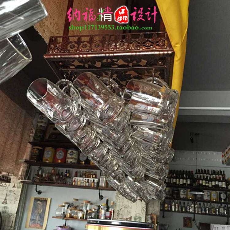 貨源產地吧臺掛杯架 懸掛玻璃掛架紮啤杯掛架子馬克杯架廠傢直銷工廠,批發,進口,代購