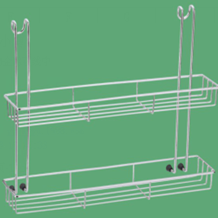 鐵鍍鉻單層多調味瓶架 衛生間置物架工廠直銷  CF2000-04B批發・進口・工廠・代買・代購