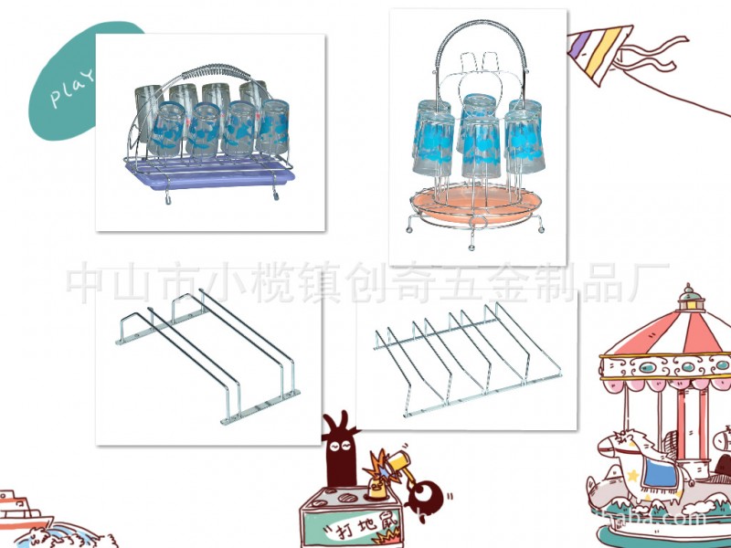 鐵藝杯架，酒吧杯架，酒杯架cup rack 福佑 鐵藝杯架批發・進口・工廠・代買・代購