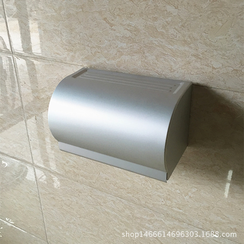 廠傢直銷太空鋁紙巾盒K20長方形卷紙盒衛生間浴室紙箱方形抽紙盒工廠,批發,進口,代購