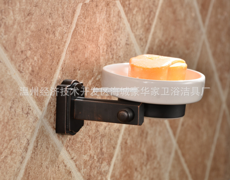 廠傢直銷！豪華傢品牌高檔全銅黑色仿古肥皂盒皂碟 終生質保批發・進口・工廠・代買・代購