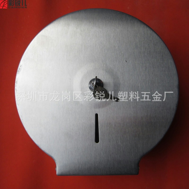 商用不銹鋼卷紙器大號紙巾架不銹鋼浴室置物架衛浴衛浴掛件工廠,批發,進口,代購