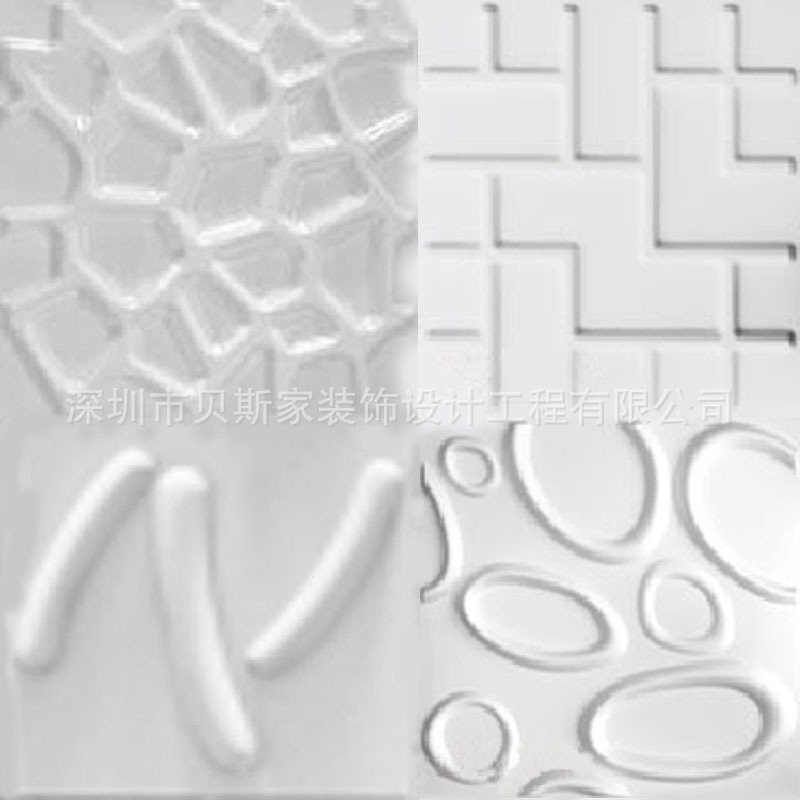 專業生產銷售高品質三維板款式顏色齊全無縫拼接3d墻板工廠,批發,進口,代購