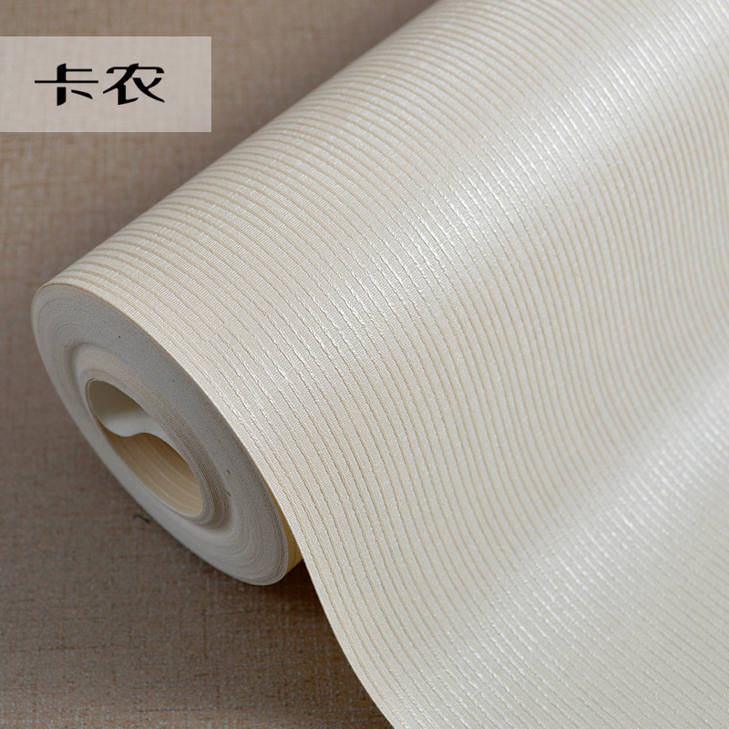 一件代發pvc防水防潮傢用壁紙簡約條紋滿鋪素色墻紙工程定製特價工廠,批發,進口,代購