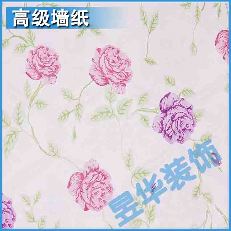 【昱華】無縫高檔防水防污環保壁紙 歐式簡約墻紙批發・進口・工廠・代買・代購