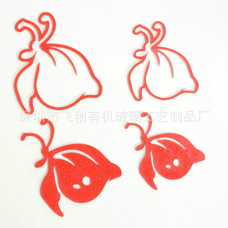 專業供應 MK-119 亮粉蝴蝶  創意墻貼  3d立體墻貼工廠,批發,進口,代購