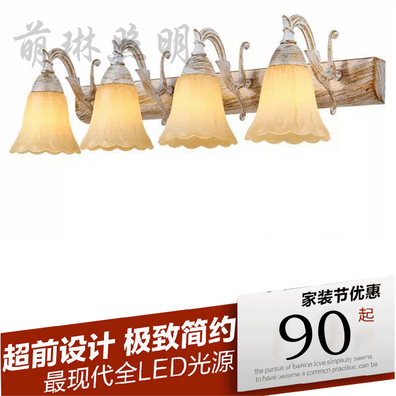 鏡前燈led 浴室衛生間壁燈鏡燈化妝燈具歐式仿古防水防霧led燈飾批發・進口・工廠・代買・代購