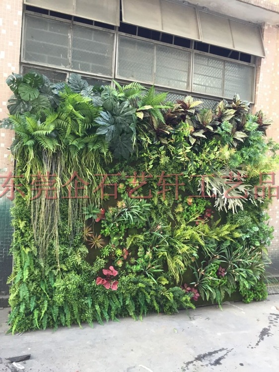 立體仿真植物墻 紫色夢幻花朵 客廳臥室電視背景裝飾可移除墻貼工廠,批發,進口,代購