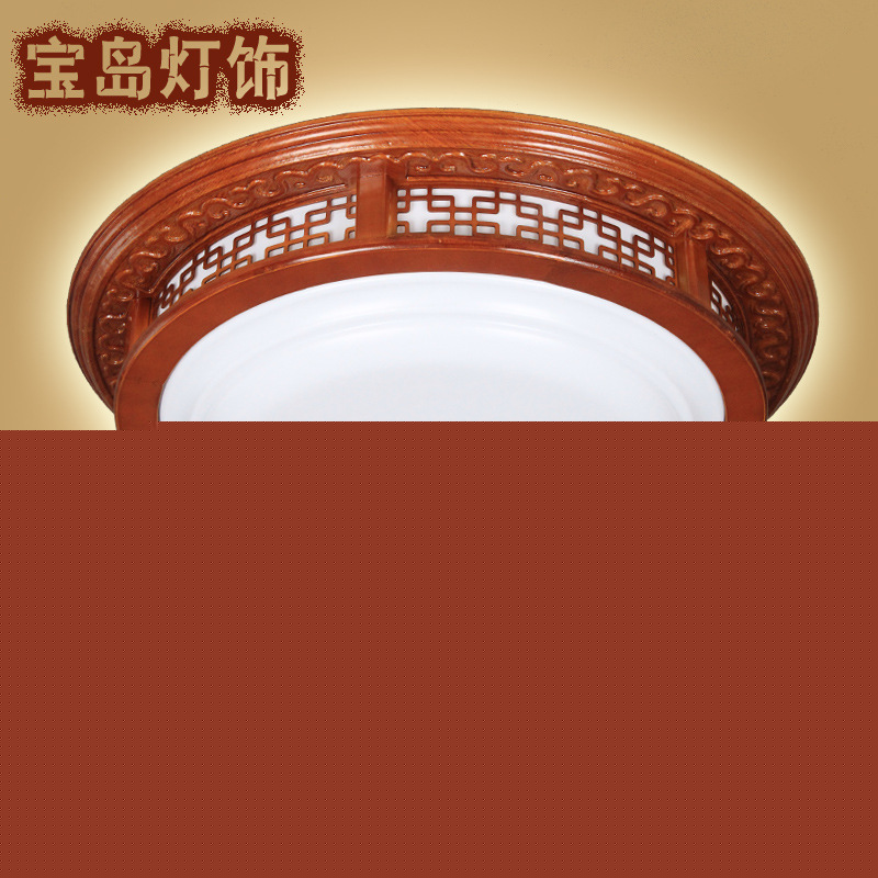 中式吸頂燈 實木亞克力臥室燈 LED仿古客廳燈餐廳過道燈 BD-979批發・進口・工廠・代買・代購