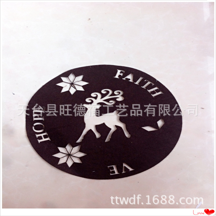 廠傢直銷無紡佈梅花鹿裝飾貼飾  美化墻貼飾品 可定做批發・進口・工廠・代買・代購