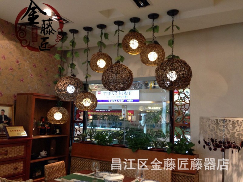 精品推薦 仿古藤編燈 時尚藤編環保吊燈批發・進口・工廠・代買・代購