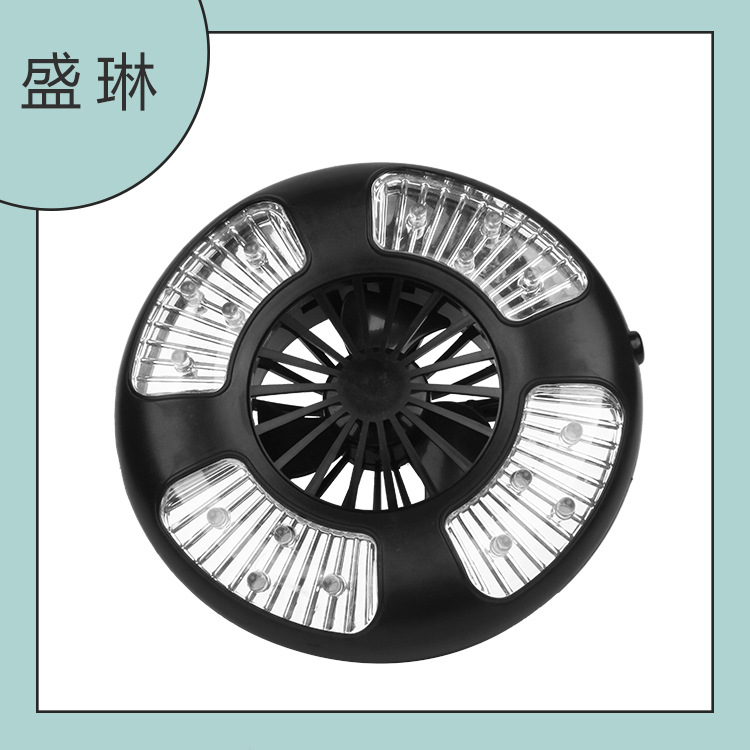 廠傢直銷ABS料戶外用品16LED+電風扇帳篷燈野營專用LED燈工廠,批發,進口,代購