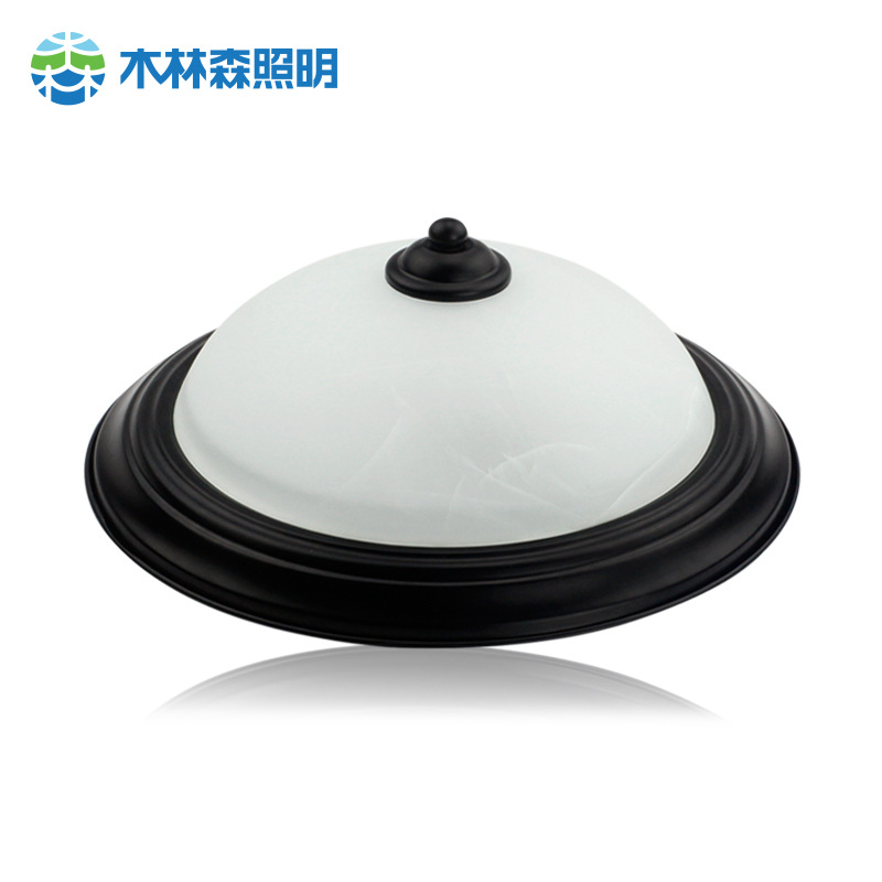 美式鐵藝吸頂燈 雲彩玻璃 客廳房間陽臺吸頂燈工廠,批發,進口,代購